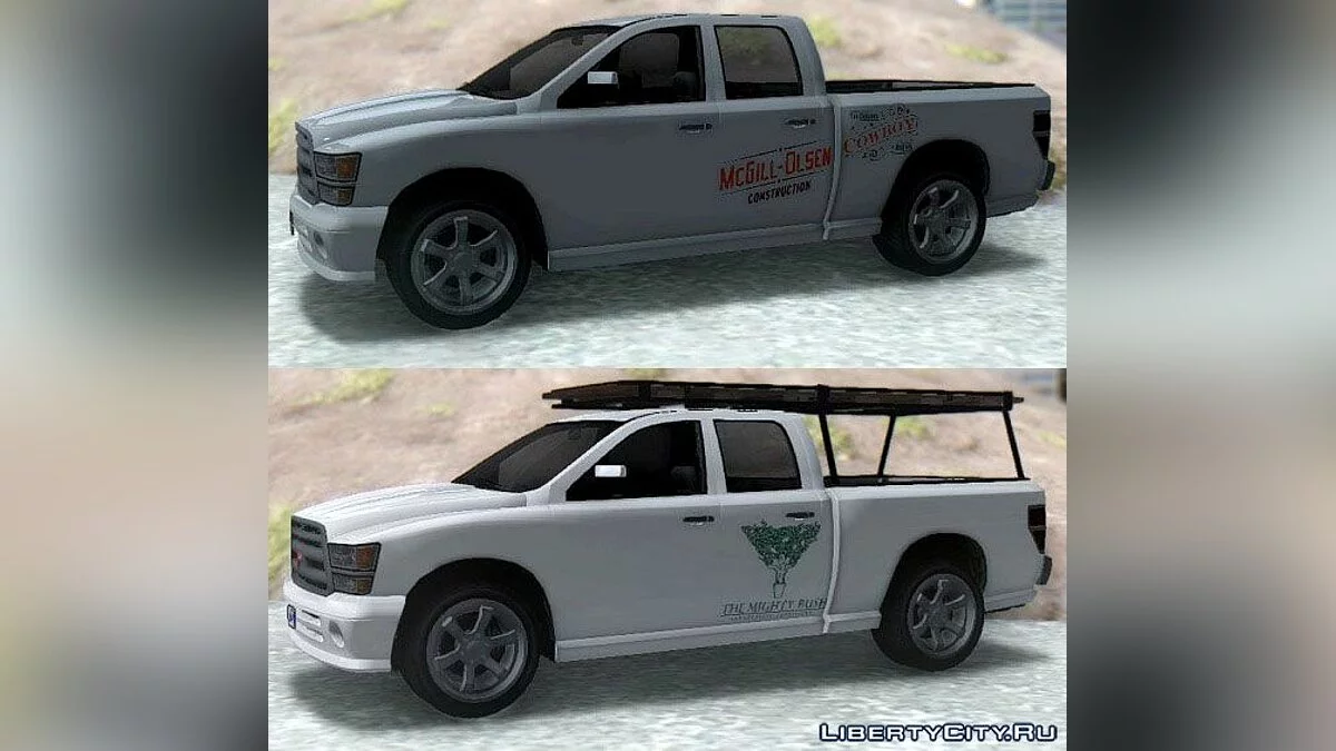 GTA V Bravado Bison with variants / GTA San Andreas