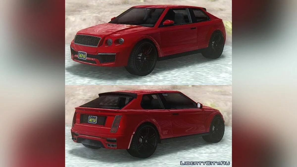 GTA V Enus Huntley Coupe / GTA San Andreas