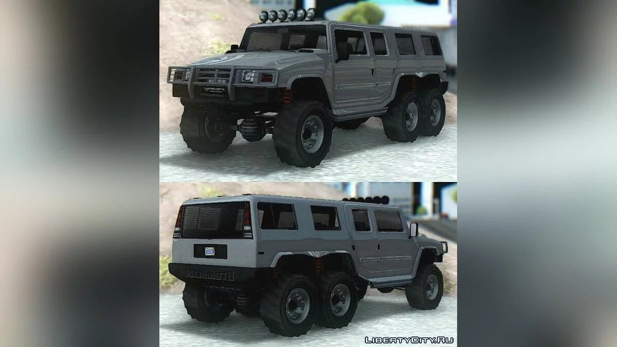 GTA V Mammoth Patriot 6x6 / GTA San Andreas