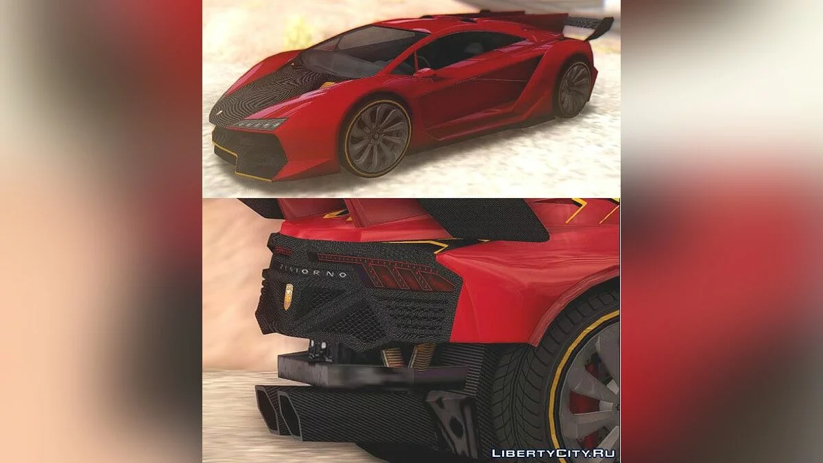 GTA V Pegassi Zentorno v.2 / GTA San Andreas