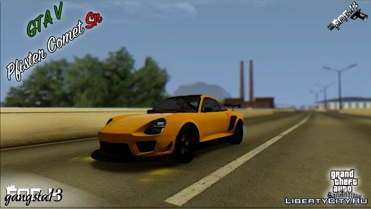 GTA V Pfister Comet Sr / GTA San Andreas