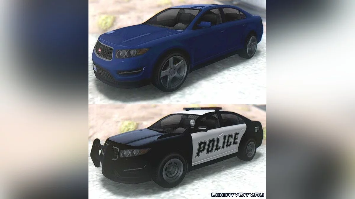 GTA V Vapid Unnamed & Police Interceptor v.2 / GTA San Andreas