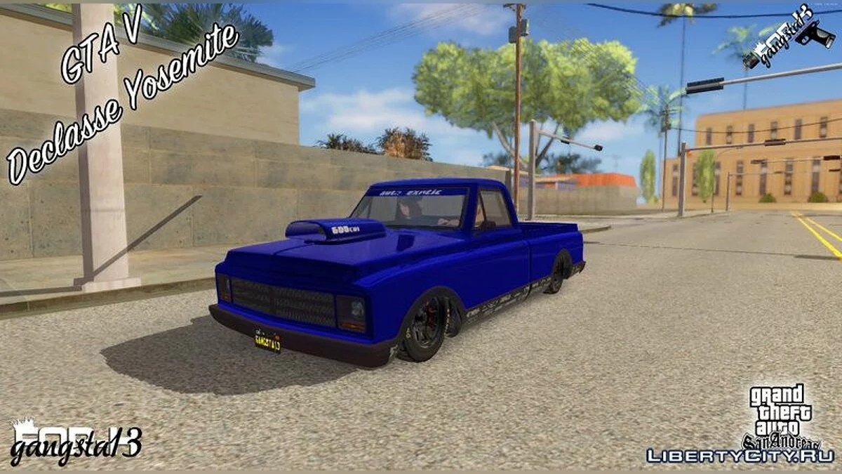 GTA V Declasse Yosemite / GTA San Andreas