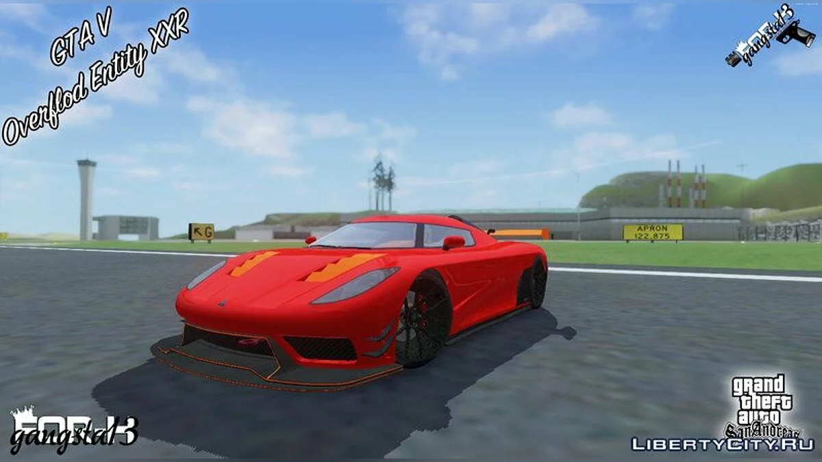 GTA V Overflod Entity XXR / GTA San Andreas