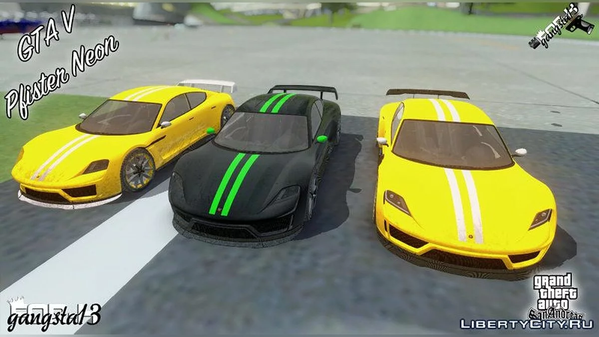 GTA V Pfister Neon / GTA San Andreas