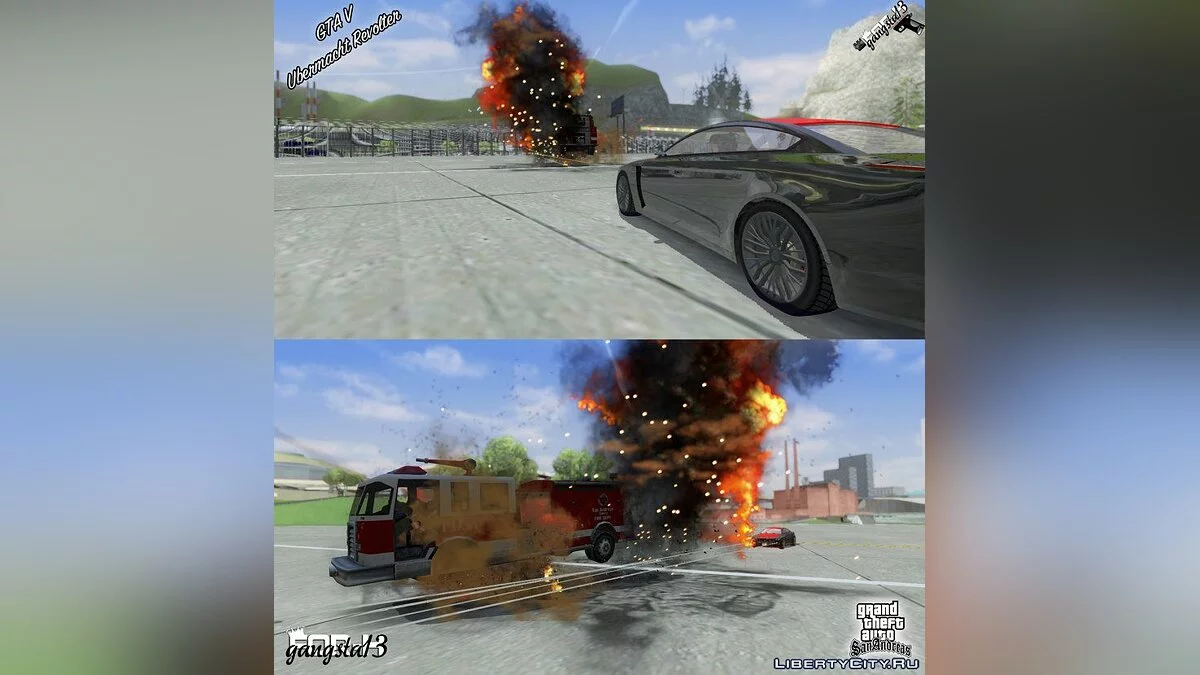 GTA V Ubermacht Revolter / GTA San Andreas
