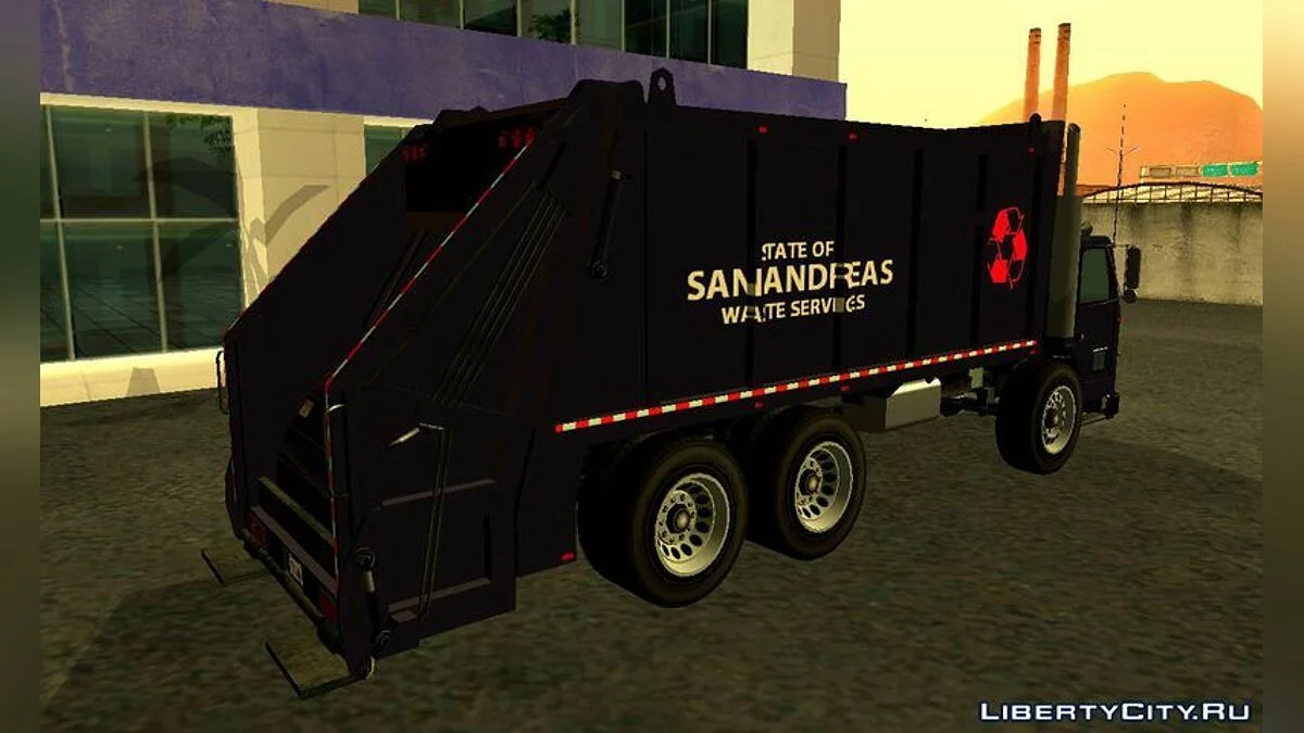 Brute Trashmaster Saints Row Style / GTA San Andreas