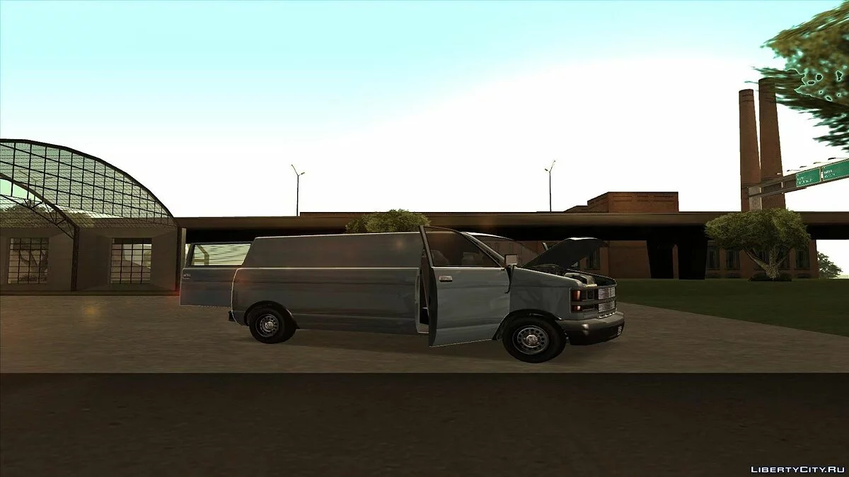 Declasse Burrito Civilian из GTA 5 / GTA San Andreas