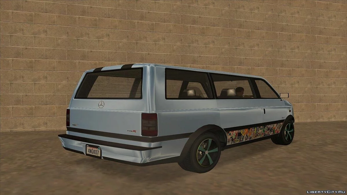 Declasse Moonbeam Angkot из GTA 5 / GTA San Andreas
