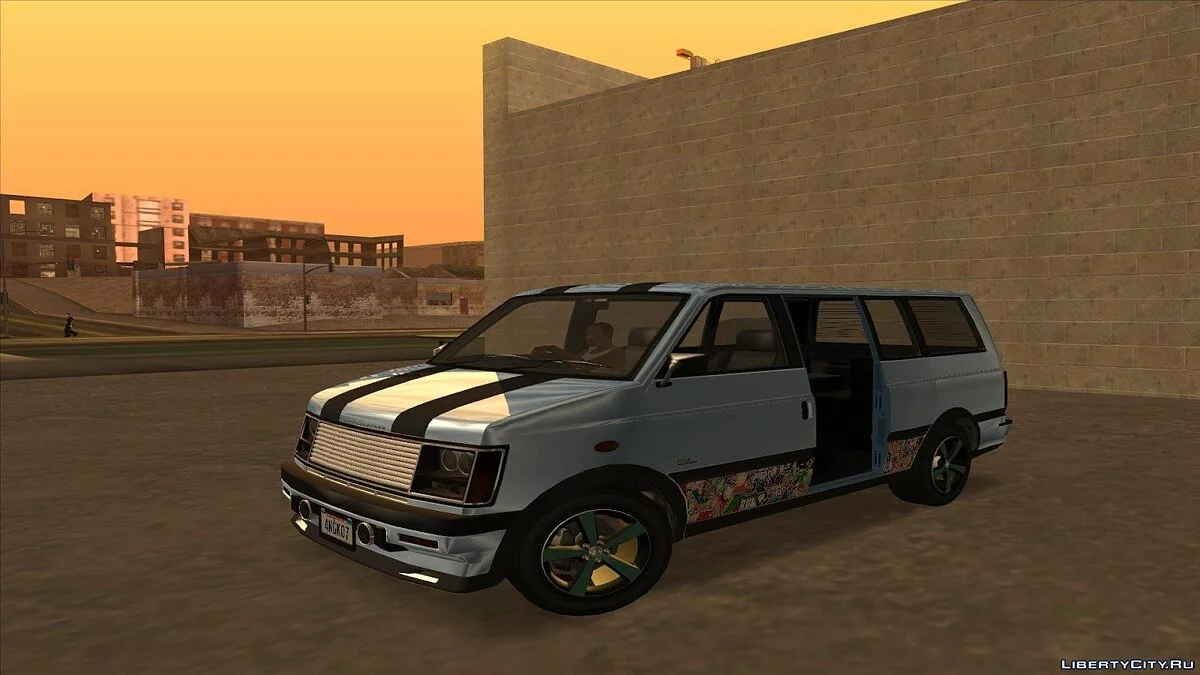 Declasse Moonbeam Angkot из GTA 5 / GTA San Andreas