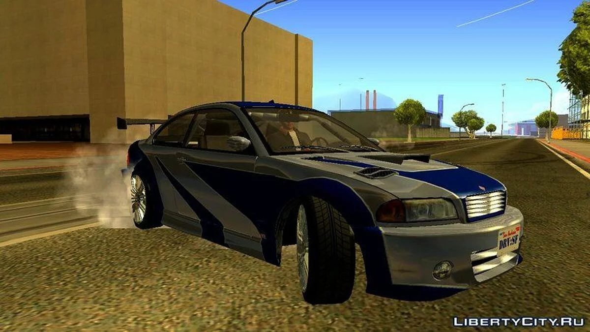 GTA 5 Ubermacht Sentinel Retro Custom / GTA San Andreas