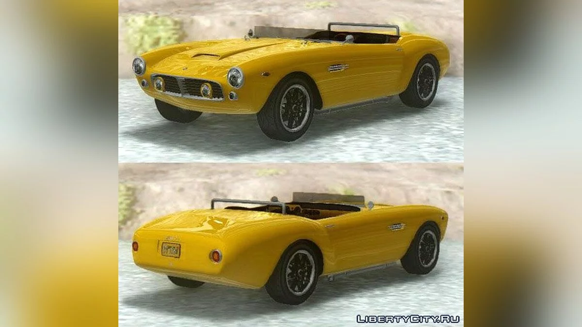 GTA 5 Grotti GT500 & Roadster / GTA San Andreas