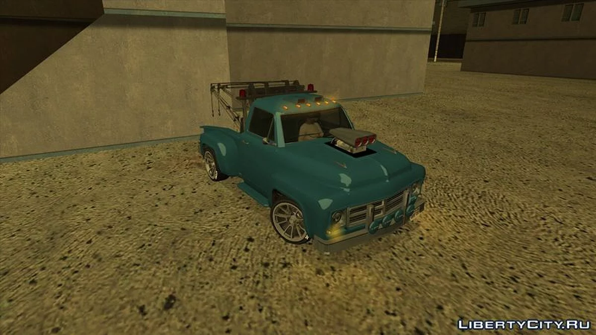 GTA 5 Vapid Tow Truck Cleaned - Чистый эвакуатор / GTA San Andreas