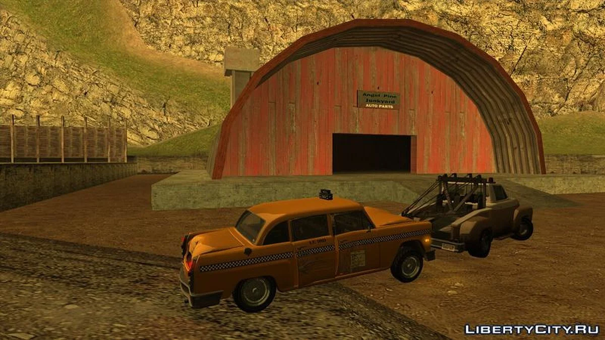 GTA 5 Vapid Tow Truck Cleaned - Чистый эвакуатор / GTA San Andreas