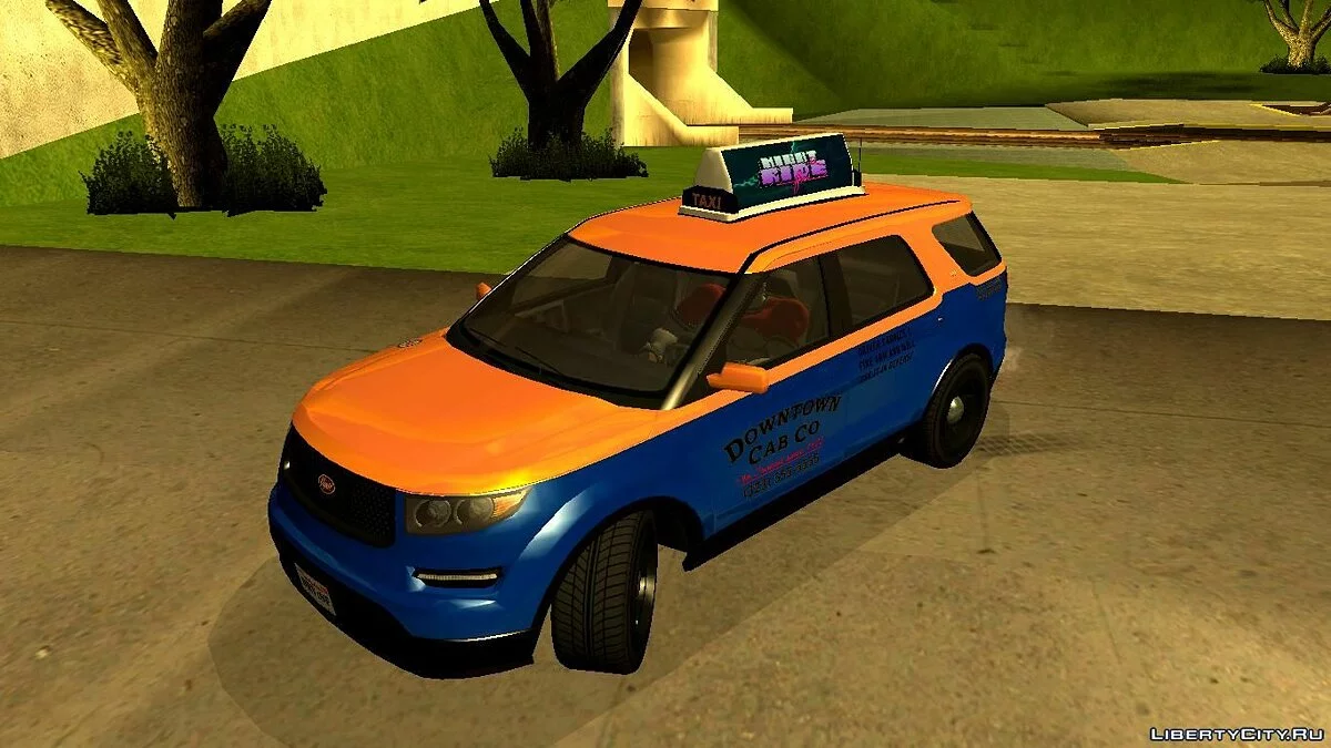 Vapid Scout Taxi из GTA 5 / GTA San Andreas