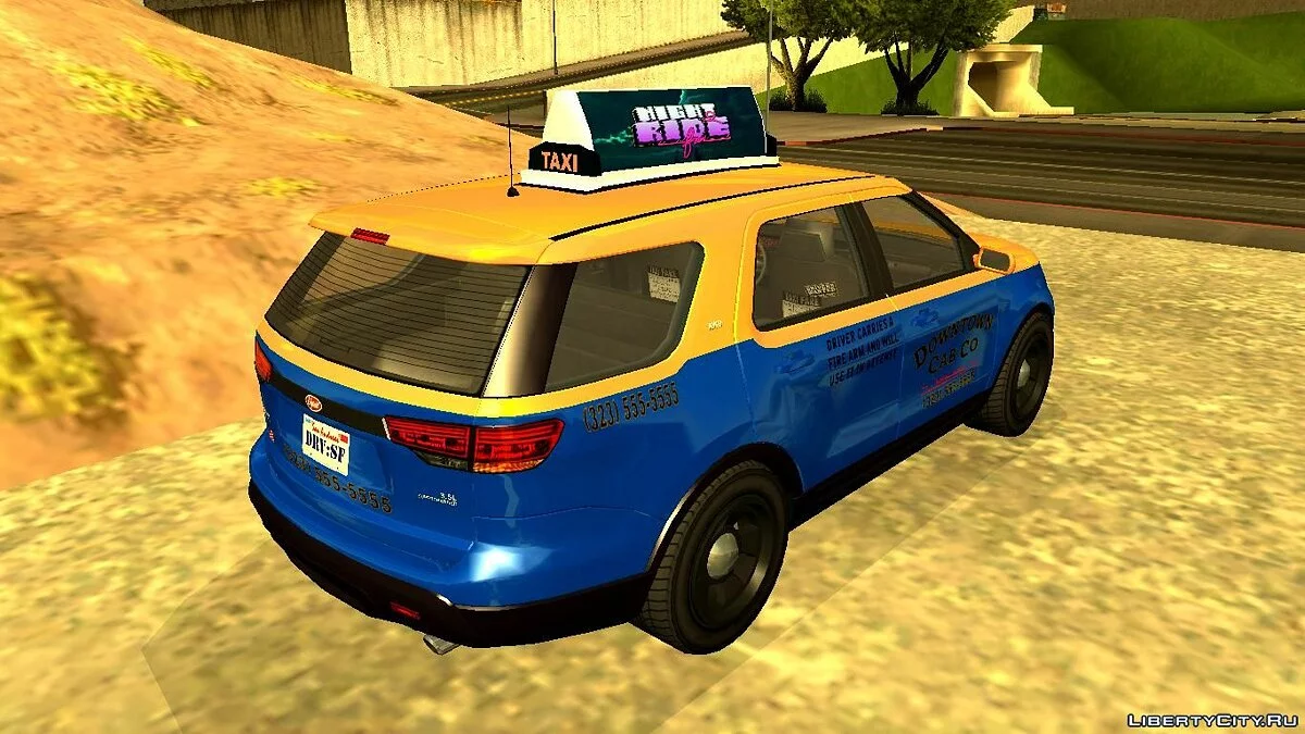 Vapid Scout Taxi из GTA 5 / GTA San Andreas