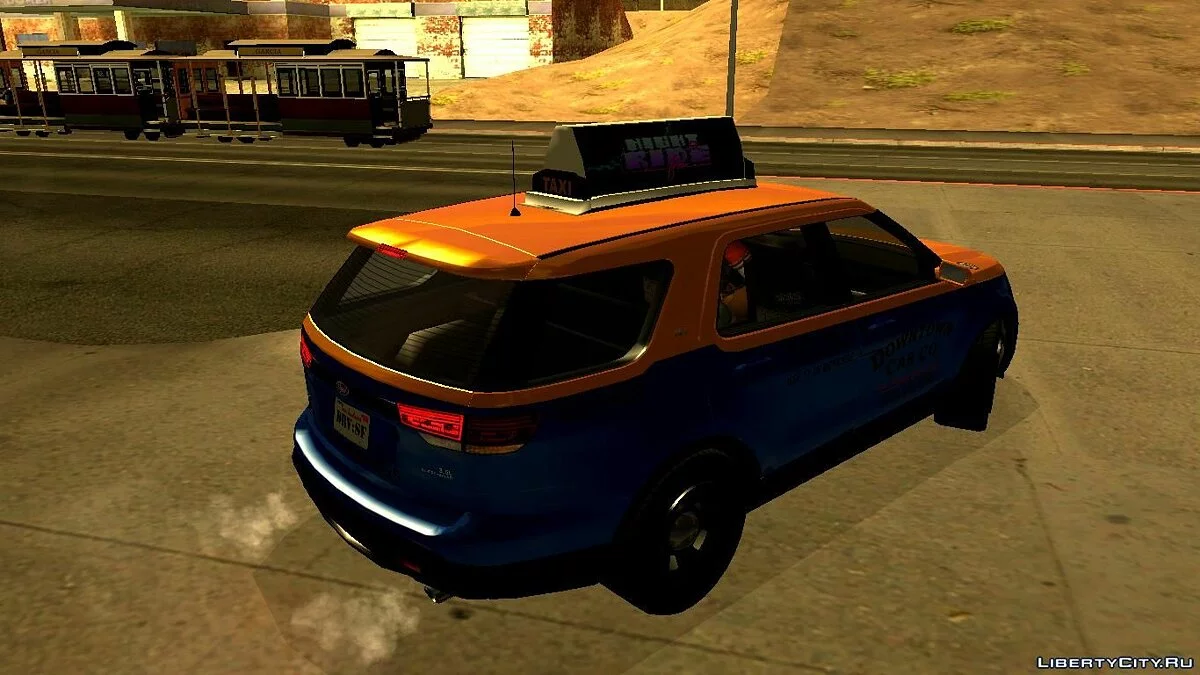 Vapid Scout Taxi из GTA 5 / GTA San Andreas