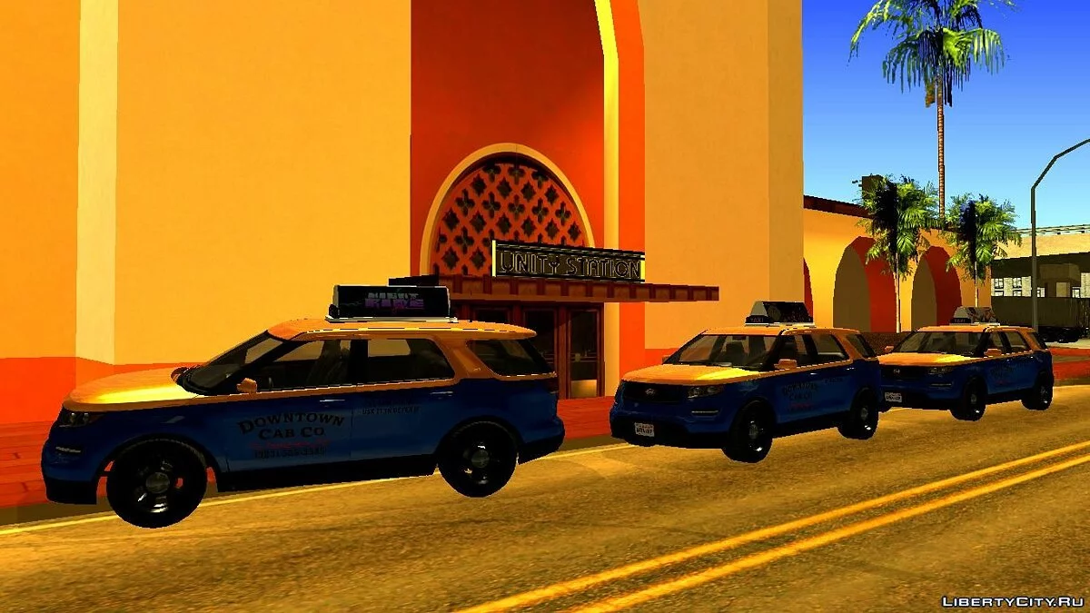 Vapid Scout Taxi из GTA 5 / GTA San Andreas