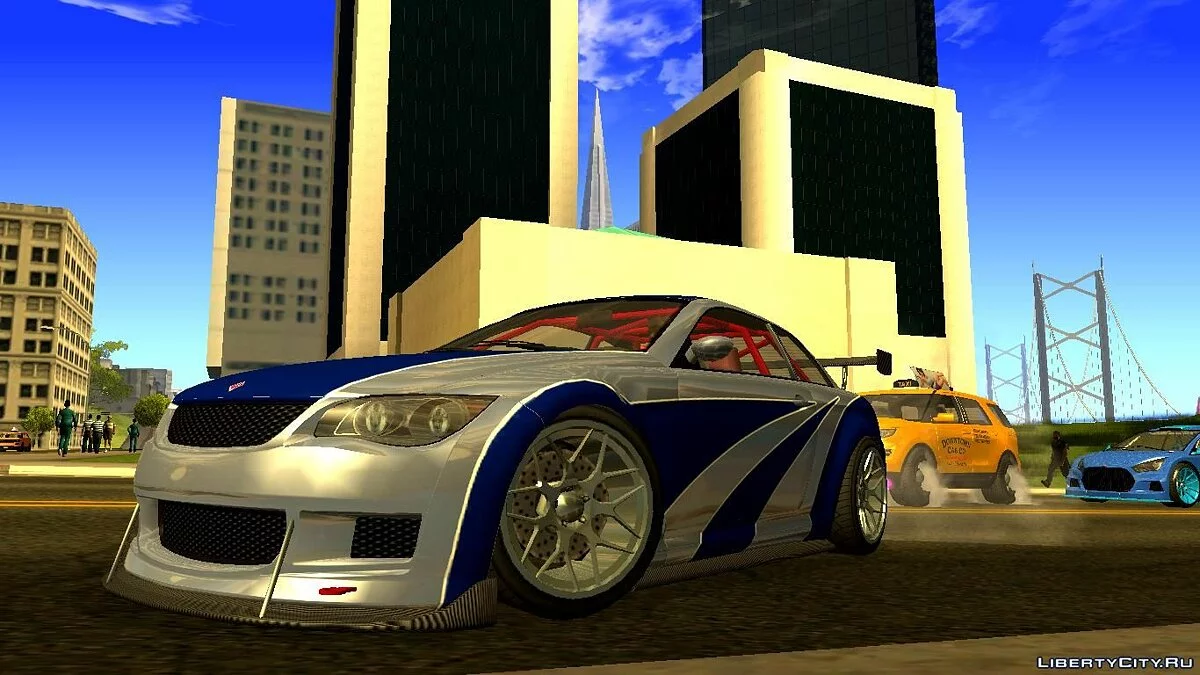 GTA 5 Ubermacht Sentinel XS Custom / GTA San Andreas