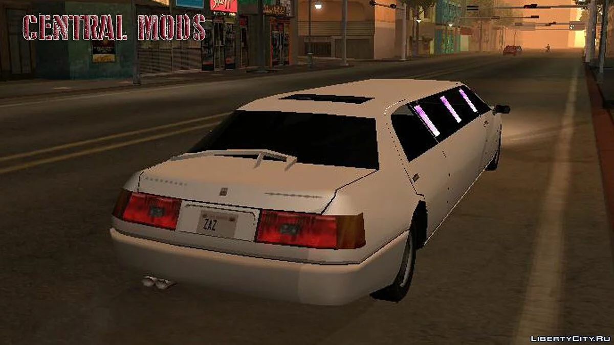 Улучшенная версия лимузина из GTA 4 / GTA San Andreas