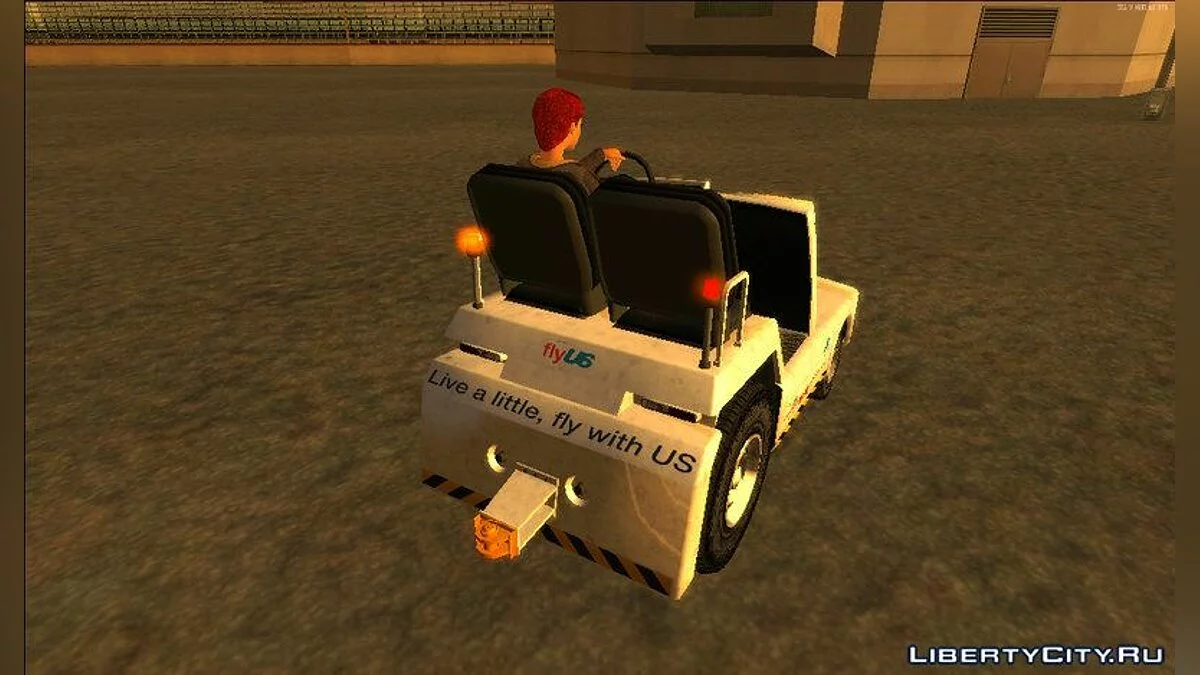 Аэродромный тягач из GTA 5 / GTA San Andreas