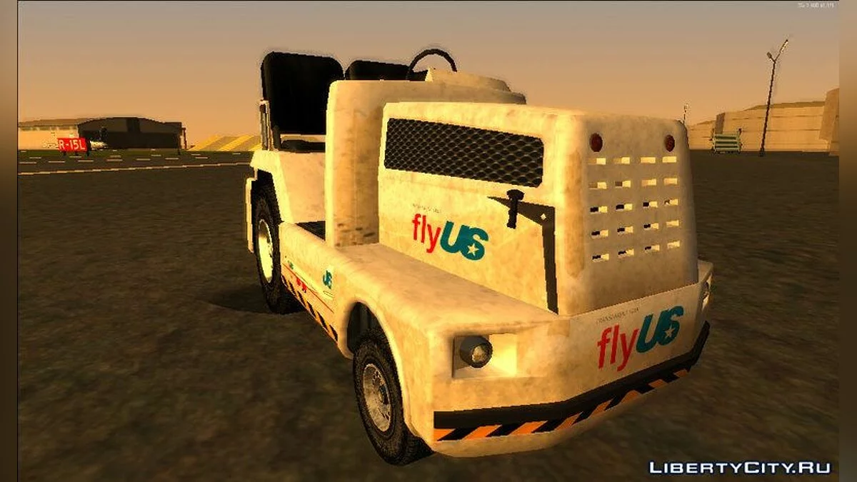 Аэродромный тягач из GTA 5 / GTA San Andreas