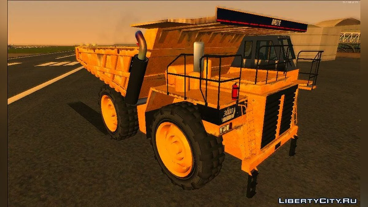 Карьерный самосвал из GTA 5 / GTA San Andreas