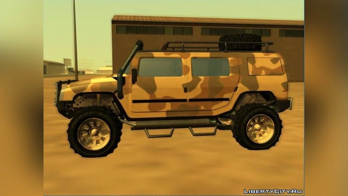 Patriot в камуфляжной раскраске из GTA 5 / GTA San Andreas