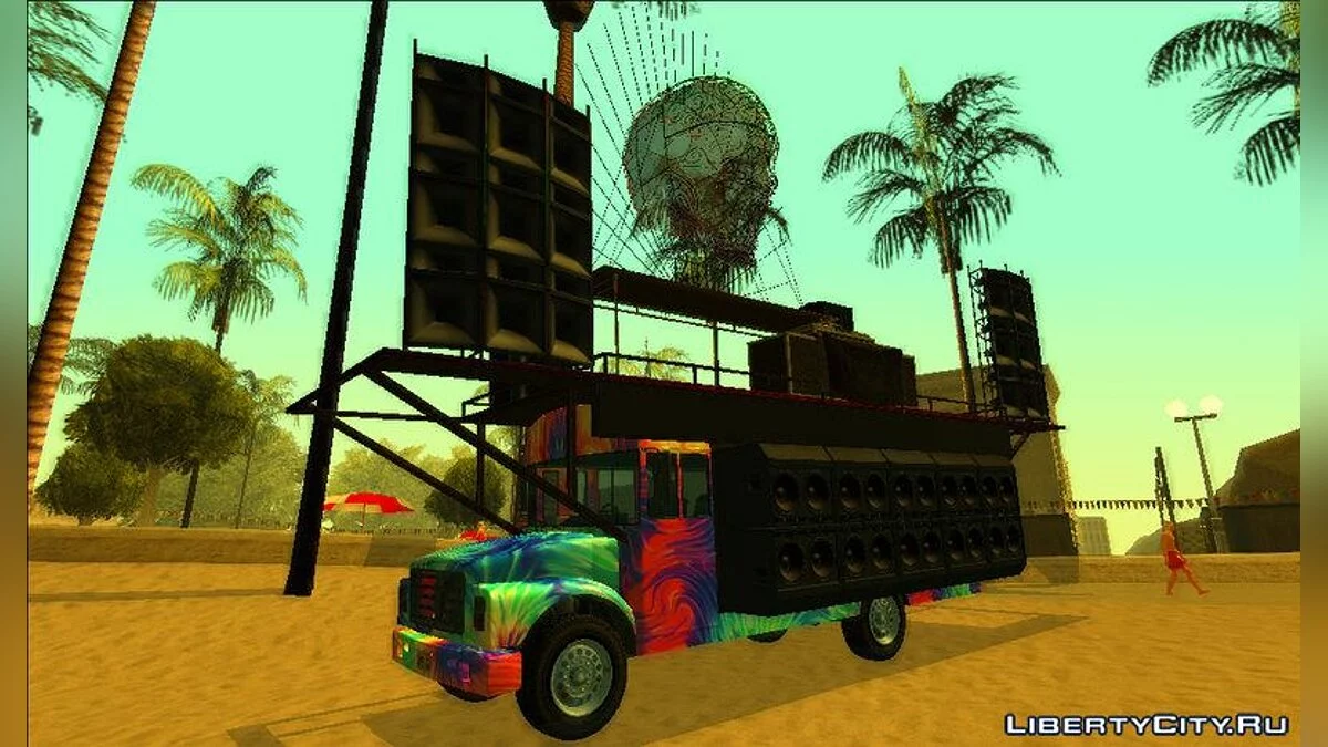GTA 5 Vapid Festival Bus / GTA San Andreas
