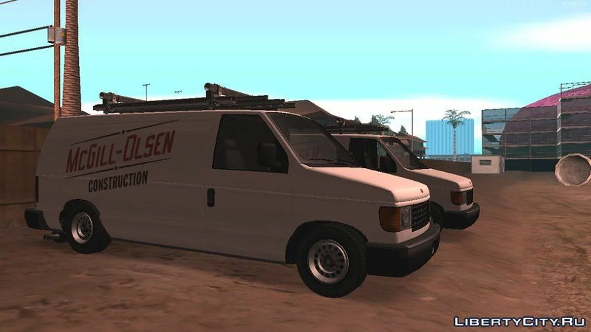 Vapid Speedo Classic из GTA 5 / GTA San Andreas