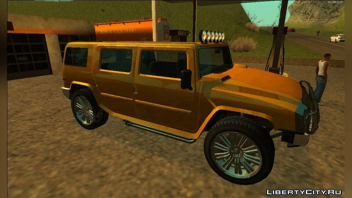 Mammoth Patriot из GTA 5 V2 / GTA San Andreas