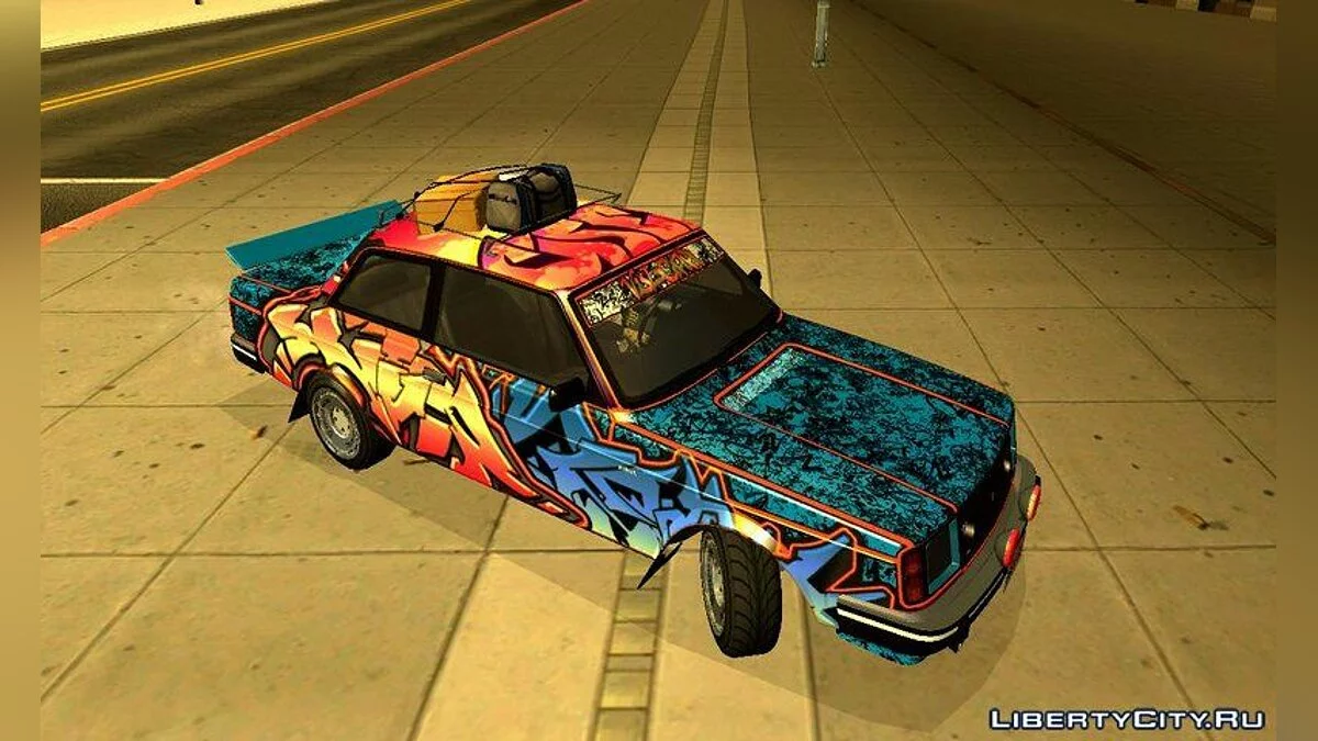 Vulcar Nebula Turbo из GTA 5 / GTA San Andreas