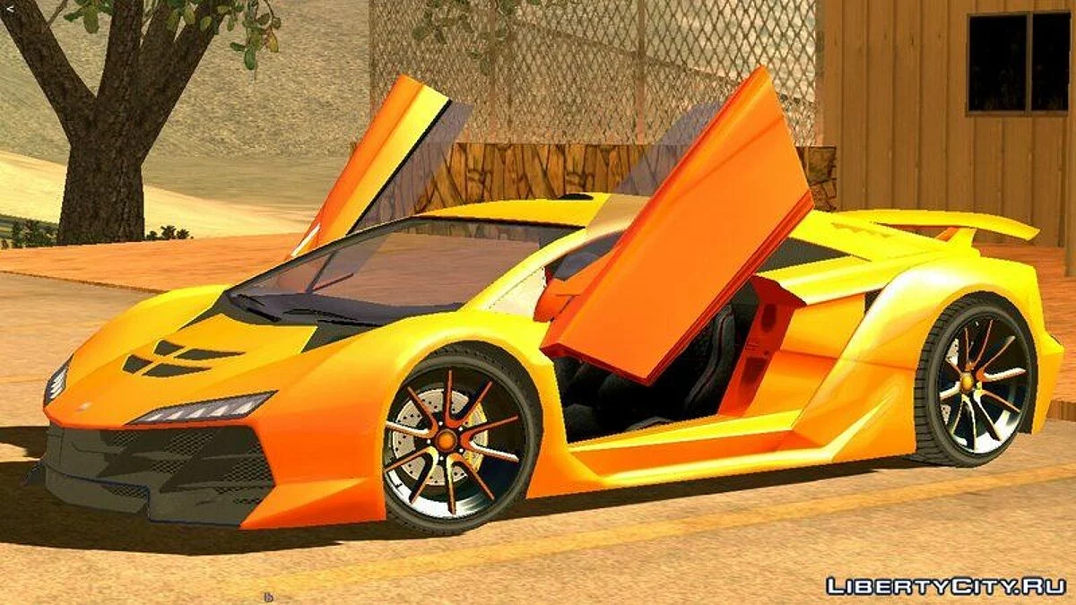 Pegassi Zentorno из GTA 5 / GTA San Andreas