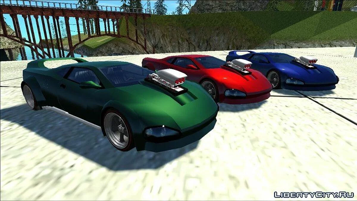 Кастомный Infernus из GTA 3 / GTA San Andreas