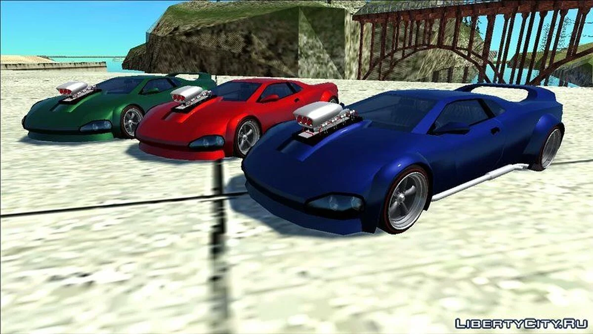 Кастомный Infernus из GTA 3 / GTA San Andreas
