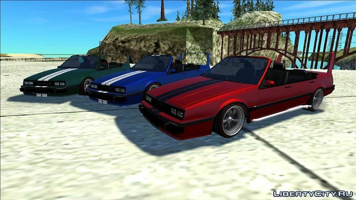 GTA 4 Willard Cabrio (кастом) / GTA San Andreas