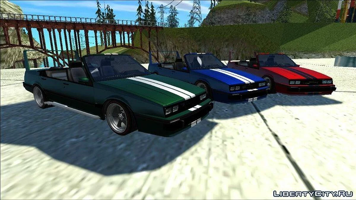 GTA 4 Willard Cabrio (кастом) / GTA San Andreas
