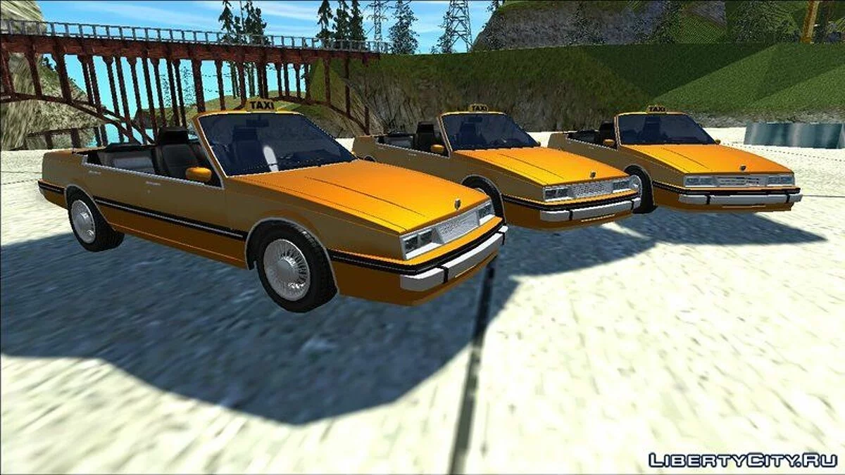 GTA 4 Willard Cabrio Taxi / GTA San Andreas