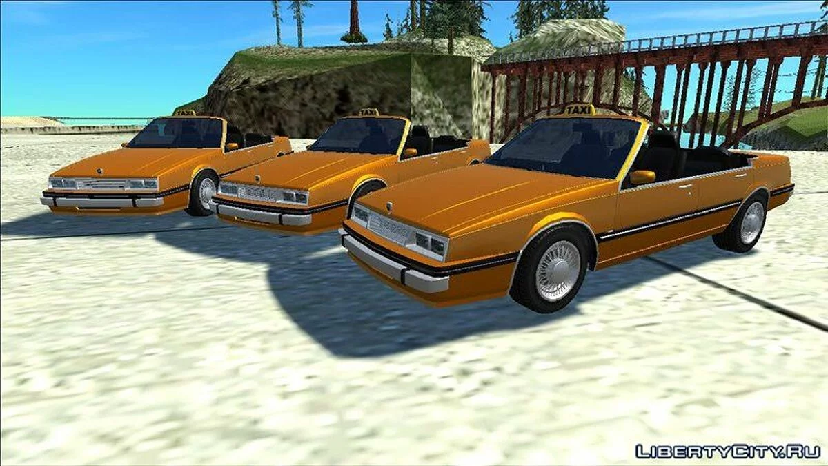 GTA 4 Willard Cabrio Taxi / GTA San Andreas