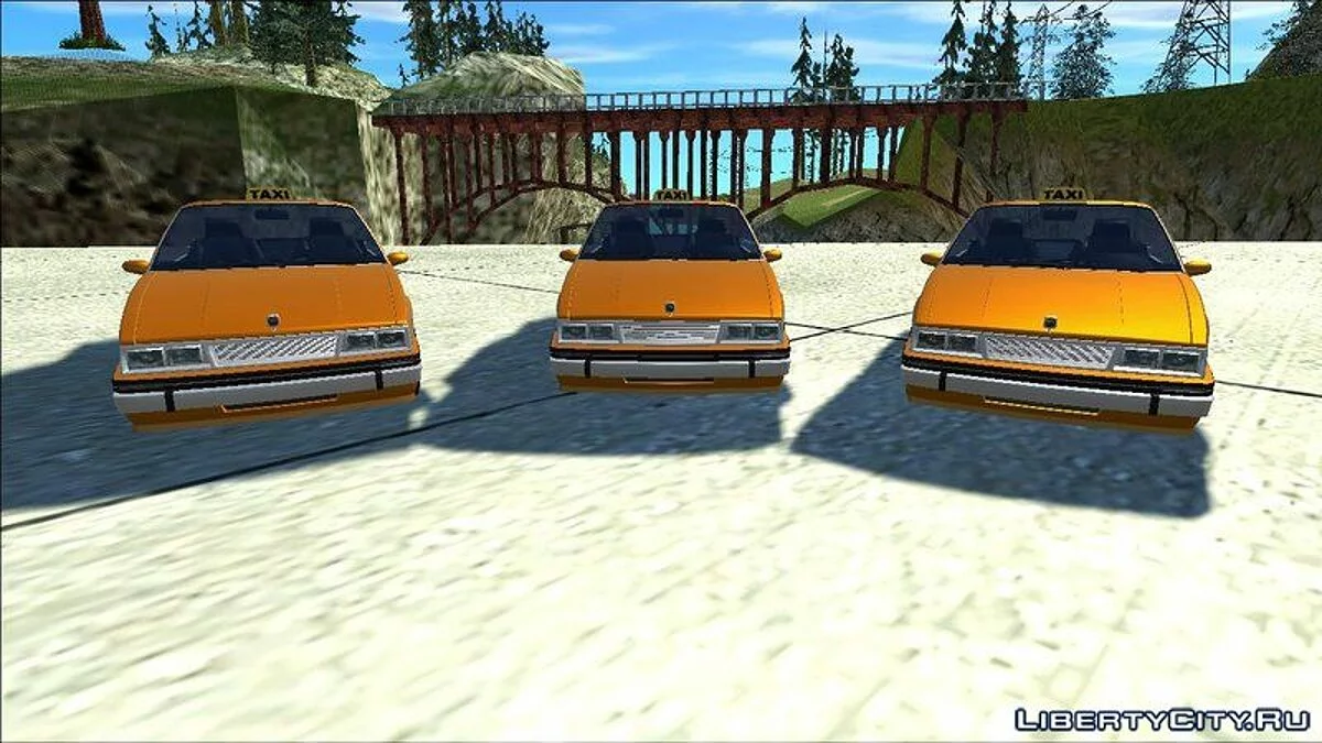 GTA 4 Willard Cabrio Taxi / GTA San Andreas