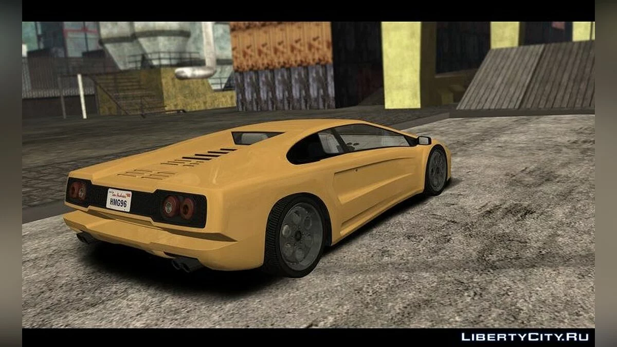 Pegassi Infernus Classic из GTA 5 V3 [IVF] / GTA San Andreas