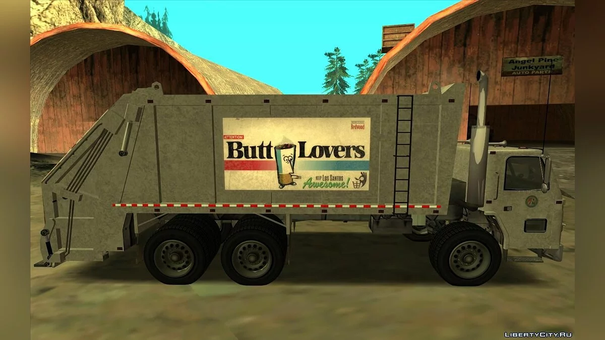 GTA 5 Jobuilt Trashmaster [Only vehfuncs] / GTA San Andreas