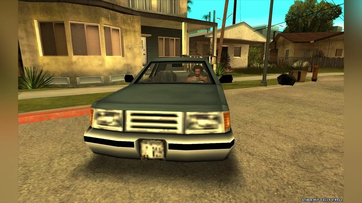 Манана из GTA 3 с трупом в багажнике / GTA San Andreas