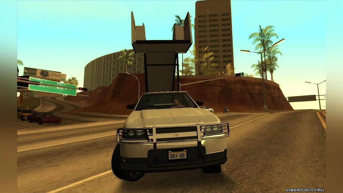GTA 5 Vapid Utility Airport Stairs / GTA San Andreas