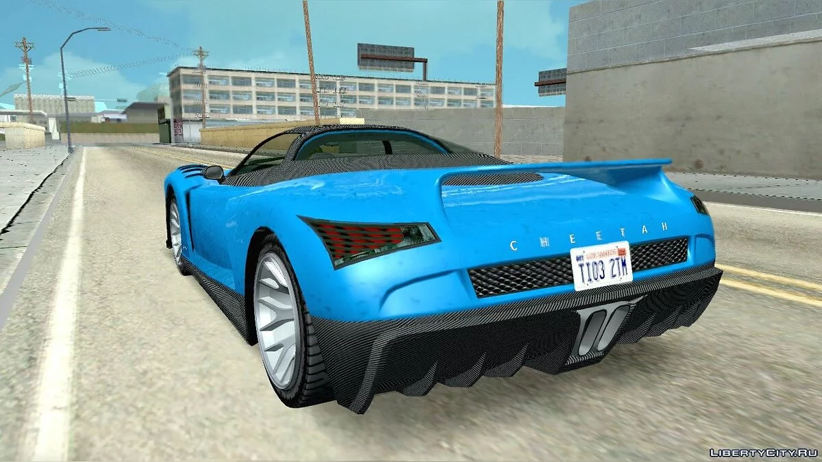 GTA 5 Grotti Cheetah / GTA San Andreas