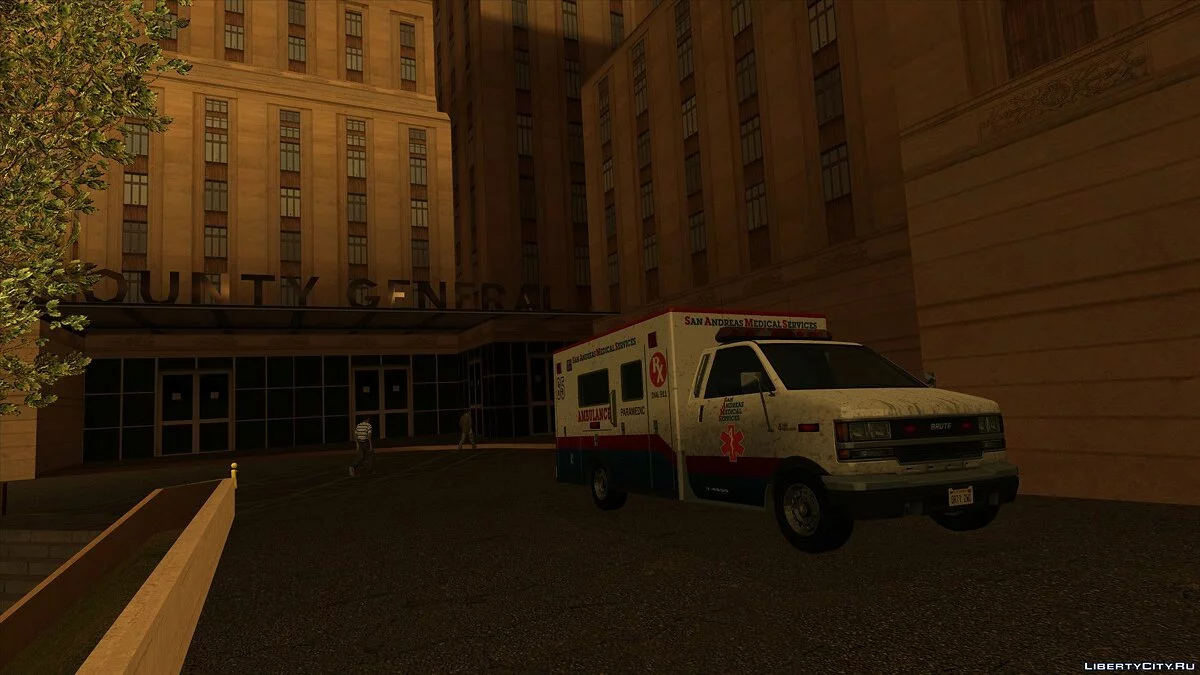 Brute Ambulance из GTA 5 / GTA San Andreas