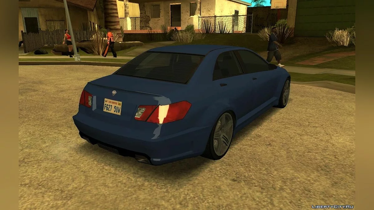 GTA 5: Benefactor Schafter v12 / GTA San Andreas