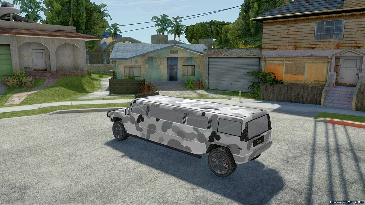 Mammoth Patriot Stretch из GTA 5 / GTA San Andreas