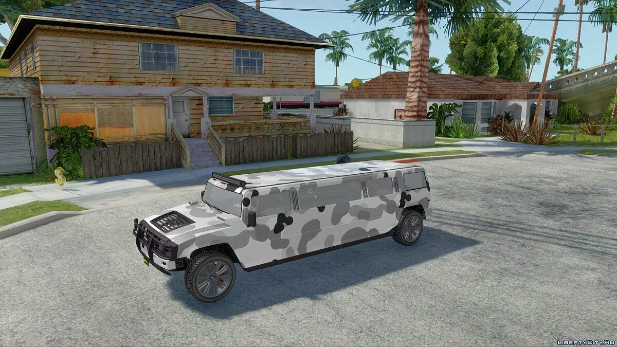 Mammoth Patriot Stretch из GTA 5 / GTA San Andreas