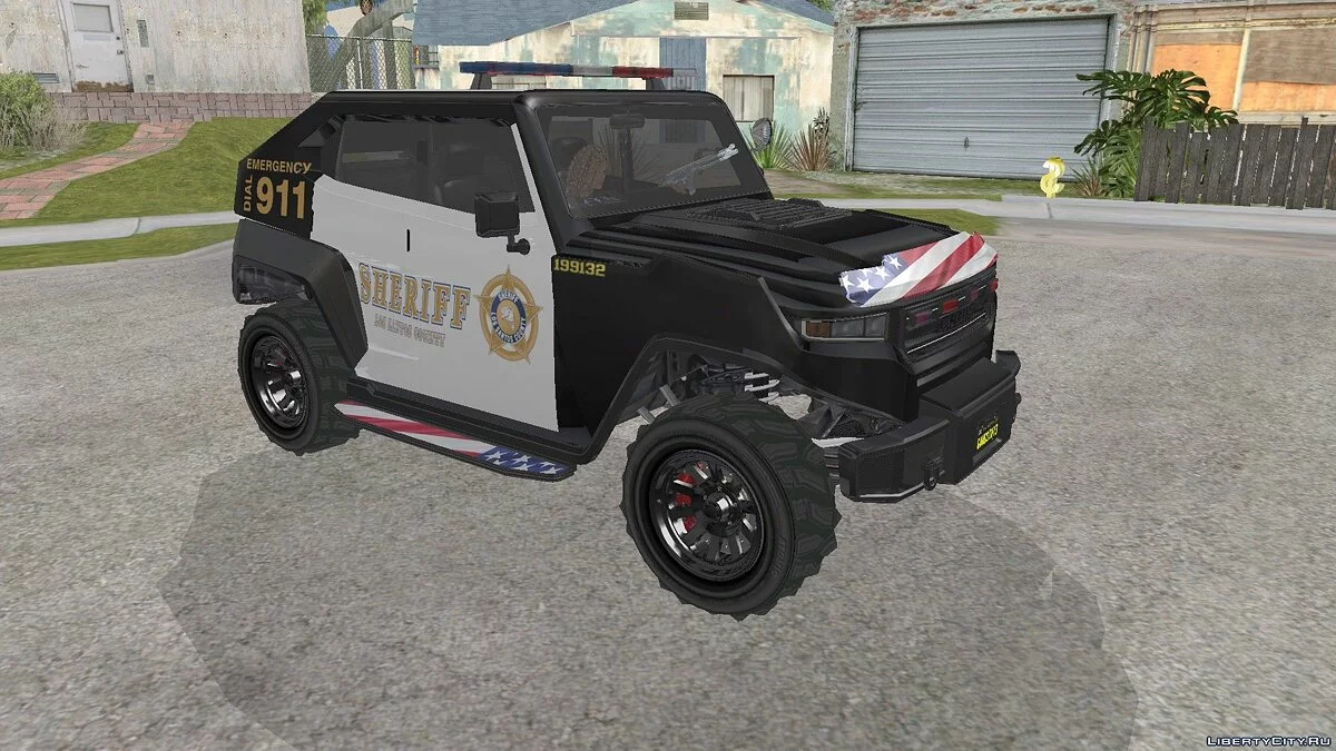 Canis Freecrawler Police из GTA 5 / GTA San Andreas